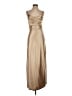 REVELRY Tan Cocktail Dress Size 4 - photo 1