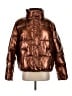 Maison Scotch 100% Polyurethane Metallic Brown Jacket Size Sm (1) - photo 1