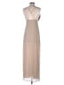 Superdown 100% Polyester Metallic Tan Cocktail Dress Size S - photo 2