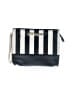 Betsey Johnson 100% Polyurethane Stripes Black Wristlet One size - photo 1
