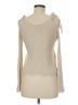 Flying Tomato 100% Polyester Floral Ivory Sweater Vest Size M - photo 2