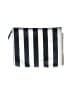 Betsey Johnson 100% Polyurethane Stripes Black Wristlet One size - photo 2