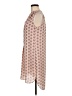 H&M 100% Polyester Print Tan Casual Dress Size 6 - photo 5