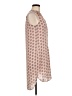 H&M 100% Polyester Print Tan Casual Dress Size 6 - photo 4