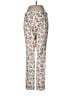 Insight Floral White Casual Pants Size 8 - photo 2