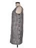 Unbranded Checkered-gingham Gray Casual Dress Size M (estimated) - photo 5