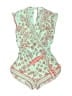 Poupette St. Barth Green Overalls Size 4 - photo 1