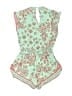 Poupette St. Barth Green Overalls Size 4 - photo 2