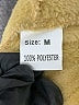 Unbranded 100% Polyester Yellow Fleece Size M - photo 6