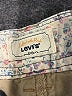 Levi's 100% Cotton Solid Green Khaki Shorts Size 10 - photo 3
