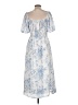 Baltic Born 100% Polyester Blue Casual Dress Size L - photo 2