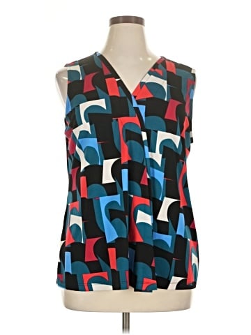 Dana Buchman Sleeveless Blouse (view 1)