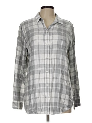 Banana Republic Factory Store Long Sleeve Button-Down Shirt (view 1)