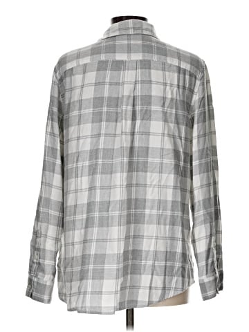 Banana Republic Factory Store Long Sleeve Button-Down Shirt (view 2)