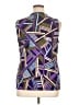 Dana Buchman Purple Sleeveless Blouse Size XL - photo 2
