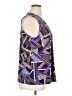 Dana Buchman Purple Sleeveless Blouse Size XL - photo 4