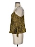 Be Cool 100% Polyester Yellow Sleeveless Blouse Size S - photo 5