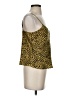 Be Cool 100% Polyester Yellow Sleeveless Blouse Size S - photo 4