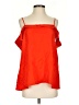 Paper Crown 100% Polyester Orange Sleeveless Blouse Size S - photo 1