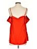 Paper Crown 100% Polyester Orange Sleeveless Blouse Size S - photo 2