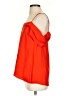 Paper Crown 100% Polyester Orange Sleeveless Blouse Size S - photo 5