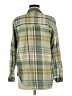 Universal Thread Plaid Green Long Sleeve Button-Down Shirt Size M - photo 2