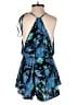 Intimately by Free People 100% Rayon Paisley Blue Romper Size XS - photo 2