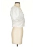 Sim & Sam 100% Cotton Ivory Short Sleeve Blouse Size M - photo 4