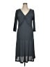 H&M 100% Polyester Solid Gray Casual Dress Size XL - photo 1