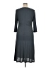 H&M 100% Polyester Solid Gray Casual Dress Size XL - photo 2