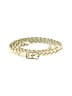 J.Crew Gold Leather Belt Size Med - Lg - photo 1