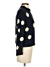 J.Crew Always 100% Cotton Polka Dots Blue Pullover Sweater Size XS - photo 4