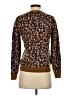 J.Crew Animal Print Brown Pullover Sweater Size S - photo 2