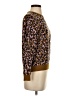 J.Crew Animal Print Brown Pullover Sweater Size S - photo 4