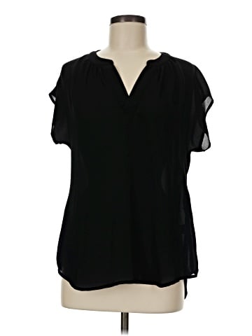 Roz & Ali Short Sleeve Blouse (view 1)