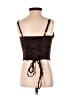 Lyaner Brown Sleeveless Top Size S - photo 2