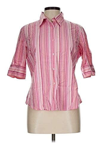 St. John's Bay Short Sleeve Blouse (view 1)