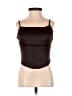 Lyaner Brown Sleeveless Top Size S - photo 1