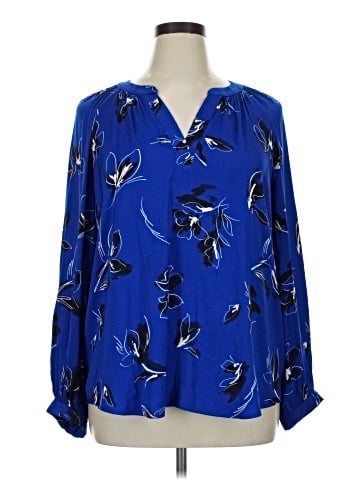 Nine West Long Sleeve Blouse (view 1)