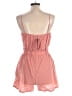 One Clothing 100% Cotton Solid Pink Romper Size L - photo 2