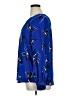 Nine West 100% Polyester Blue Long Sleeve Blouse Size XL - photo 5