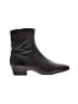 Steve Madden 100% Leather Black Ankle Boots Size 9 - photo 1