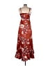 Lulus 100% Polyester Floral Brown Casual Dress Size XS - photo 2