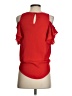 Fortune + Ivy 100% Polyester Red Sleeveless Blouse Size XS - photo 2