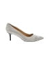 Nine West 100% Leather Gray Heels Size 6 - photo 1