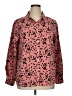 Dokotoo 100% Polyester Polka Dots Pink Long Sleeve Blouse Size XL - photo 1