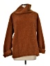 Ann Taylor LOFT 100% Polyester Brown Turtleneck Sweater Size M - photo 1