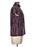 Rafaella Purple Short Sleeve Turtleneck Size L - photo 4