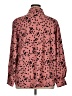 Dokotoo 100% Polyester Polka Dots Pink Long Sleeve Blouse Size XL - photo 2