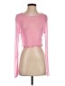Shein Pink Long Sleeve Top Size 4 - photo 1